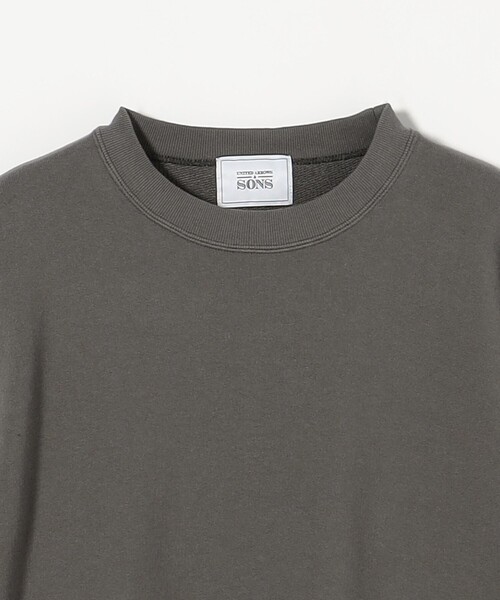 UNITED ARROWS & SONS（ユナイテッドアローズアンドサンズ）の「＜UNITED ARROWS & SONS＞ FADE SWEAT SHIRT 25SS/スウェットシャツ（スウェット・メンズ・グレー/ブラック/オリーブ・M/L/XL）」の15枚目の写真