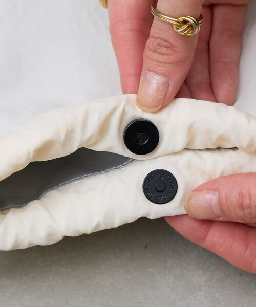 BIRTHDAY BAR（バースデイバー）の「ナイロン保冷ショルダーミニバッグ（ショルダーバッグ・レディース・アイボリー/ブルー/ベージュ/ネイビー・0）」の12枚目の写真