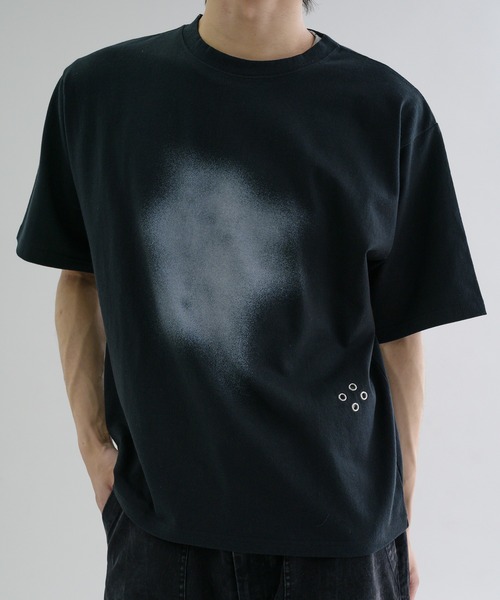 onegaigoto spray print tee⋆.˚⊹⁺ SPRAY PRINT BATHING APE LOGO RELAXED FIT TEE – eu.bape.com