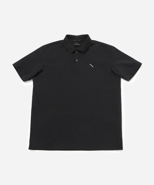 Saturdays Golf(サタデーズゴルフ)の「Seersucker SS Polo(ポロシャツ・メンズ・グリーン系その他/ネイビー/ブラック・L/M/S/XL)」の1枚目の写真