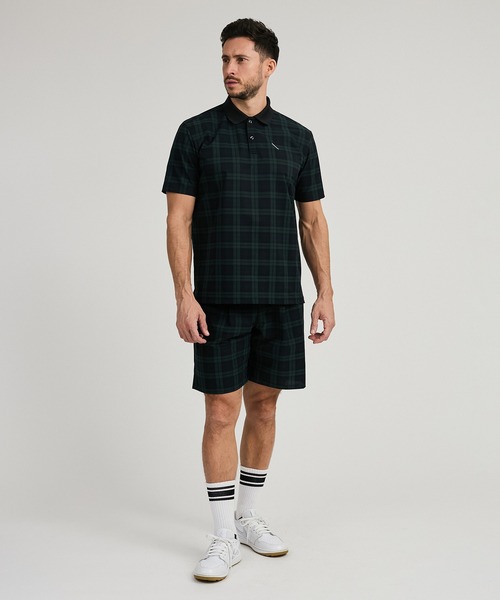 Saturdays Golf(サタデーズゴルフ)の「Seersucker SS Polo(ポロシャツ・メンズ・グリーン系その他/ネイビー/ブラック・L/M/S/XL)」の9枚目の写真