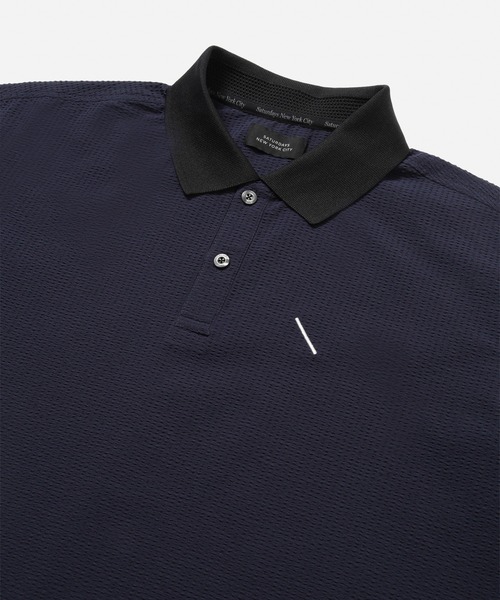 Seersucker SS Polo（ポロシャツ）｜Saturdays Golf（サタデーズ