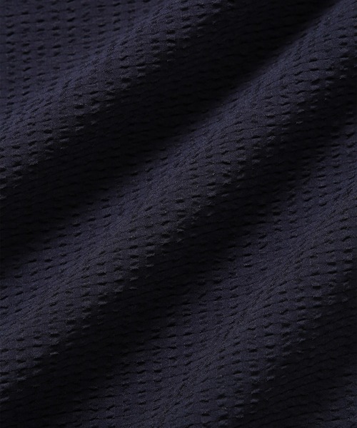 Saturdays Golf(サタデーズゴルフ)の「Seersucker SS Polo(ポロシャツ・メンズ・グリーン系その他/ネイビー/ブラック・L/M/S/XL)」の18枚目の写真