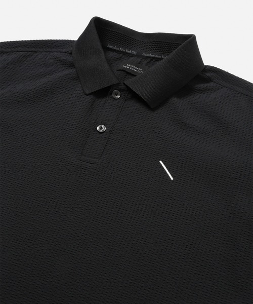 Saturdays Golf(サタデーズゴルフ)の「Seersucker SS Polo(ポロシャツ・メンズ・グリーン系その他/ネイビー/ブラック・L/M/S/XL)」の19枚目の写真