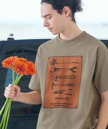 mt9712- U.F GERBERA TOOL HEAVY WEIGHT T-SHIRT Tシャツ