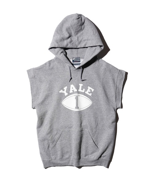 SUNNY  SPORTS（サニースポーツ）の「The BOOK STORE / ブックストア YALE SS SWEAT HOODIE ノースリーブ カットオフ プルオーバーパーカー（スウェット・メンズ・ブラック/グレー・LARGE/X-LARGE/MEDIUM）」の21枚目の写真