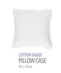 TOMORROWLAND（トゥモローランド）の「コットンガーゼ ピロケース(45㎝ｘ45㎝)（クッション/クッションカバー）」