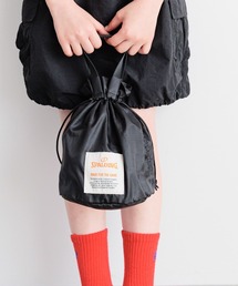 SPALDING | 【SPALDING(スポルディング)】別注 巾着ショルダーBAG[22cm×22cm](KIDS)(ショルダーバッグ)