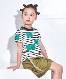ボーダーリボンＴシャツ