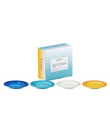 Le Creuset（ルクルーゼ）の「アペタイザー プレート 17cm (4枚入り) リビエラコレクション（食器）」