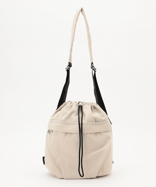 ANY（エニィ）の「巾着ショルダーバッグ（ショルダーバッグ・レディース・ブラック系/グレー系5/ブラウン系5/ベージュ系・F）」の4枚目の写真