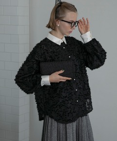 CLANE/クラネ TULLE VEST LAYERED TOPS/チュールベスト