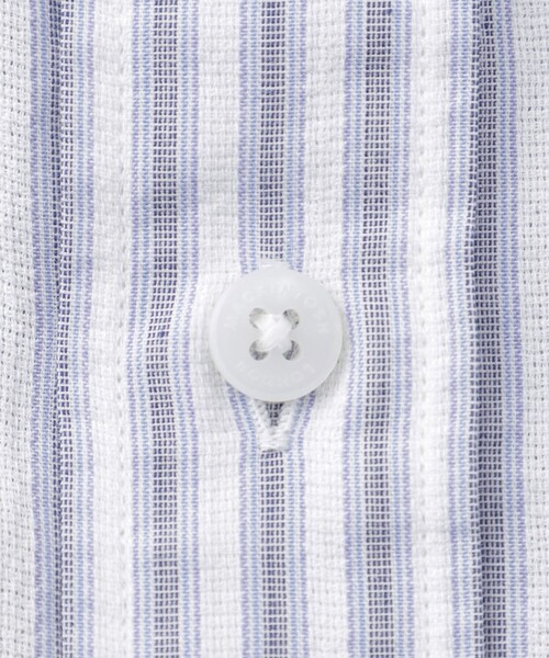 MACKINTOSH LONDON（マッキントッシュ ロンドン）の「パナマサッカーストライプ 半袖ワイドカラーシャツ（シャツ/ブラウス・メンズ・ブルー系その他2/チャコールグレー・XL/L/M）」の13枚目の写真