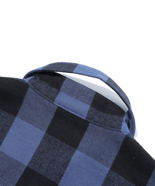 SILAS（サイラス）の「CHECK SHIRT（シャツ/ブラウス・メンズ・ホワイト/オレンジ/ネイビー・M/L）」の17枚目の写真