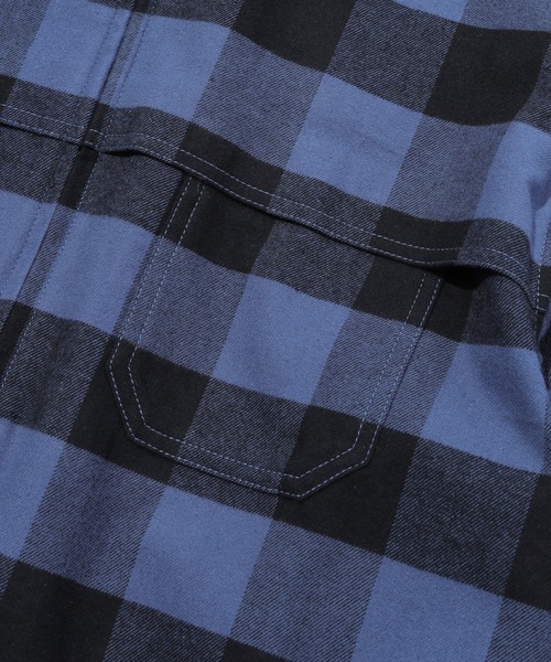 SILAS（サイラス）の「CHECK SHIRT（シャツ/ブラウス・メンズ・ホワイト/オレンジ/ネイビー・M/L）」の19枚目の写真