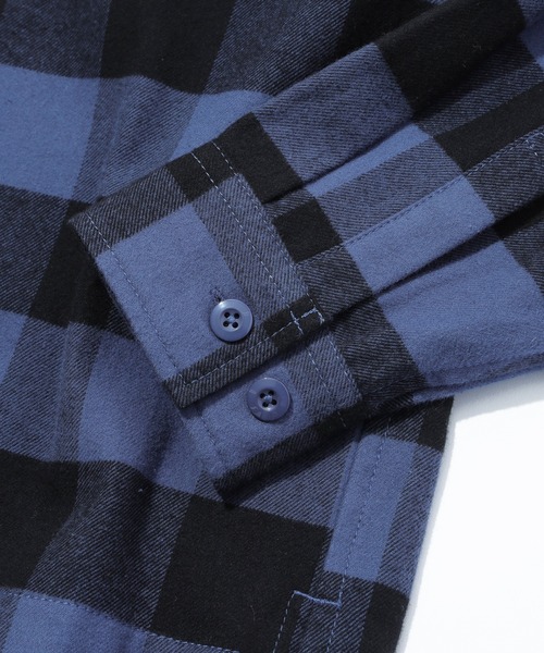 SILAS（サイラス）の「CHECK SHIRT（シャツ/ブラウス・メンズ・ホワイト/オレンジ/ネイビー・M/L）」の20枚目の写真