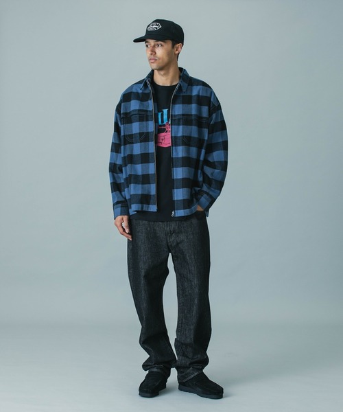 SILAS（サイラス）の「CHECK SHIRT（シャツ/ブラウス・メンズ・ホワイト/オレンジ/ネイビー・M/L）」の13枚目の写真