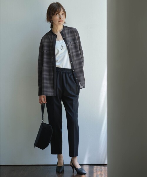 ICB（アイシービー）の「カップ付きサテンキャミソール（キャミソール・レディース・ブラック系/アイボリー系・LARGE/X-LARGE）」の12枚目の写真