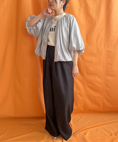 シアーチェックブルゾン LHELBIE│Eimee Law & LHELBIE 公式オンライン