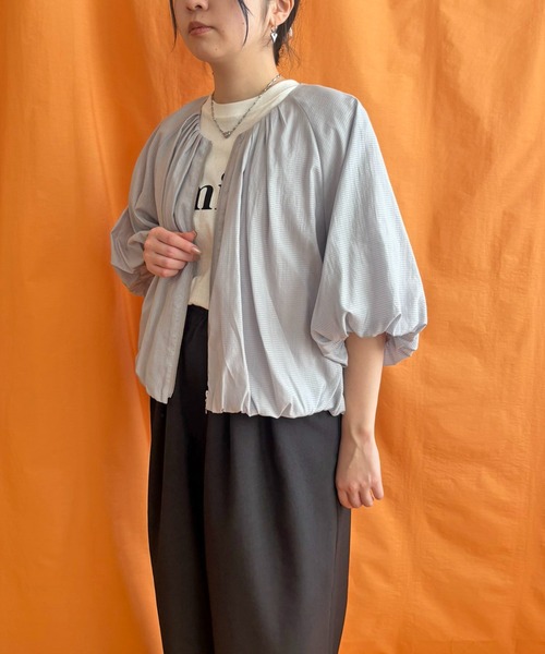 土日限定セール！　新品　LHELBIE レルビエ　シアーシャーリングブルゾン 新品タグ付き】レルビエ LHELBIEのシアーシャーリングブル