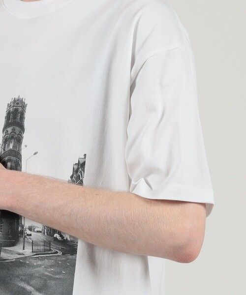 THE INTERNATIONAL IMAGES（インターナショルナルイメージズ）の「THE INTERNATIONAL IMAGES COLLECTION Cloudy Town 2015 コットン Tシャツ（Tシャツ/カットソー・メンズ・ブラック系その他/ホワイト系その他・L/M）」の8枚目の写真