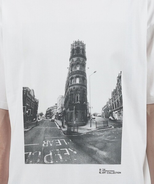 THE INTERNATIONAL IMAGES（インターナショルナルイメージズ）の「THE INTERNATIONAL IMAGES COLLECTION Cloudy Town 2015 コットン Tシャツ（Tシャツ/カットソー・メンズ・ブラック系その他/ホワイト系その他・L/M）」の10枚目の写真