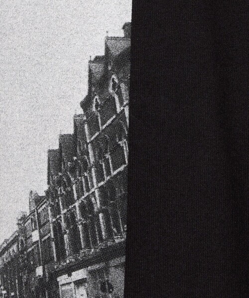 THE INTERNATIONAL IMAGES（インターナショルナルイメージズ）の「THE INTERNATIONAL IMAGES COLLECTION Cloudy Town 2015 コットン Tシャツ（Tシャツ/カットソー・メンズ・ブラック系その他/ホワイト系その他・L/M）」の12枚目の写真
