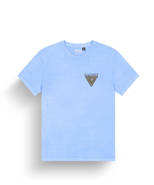 PICTURE ORGANIC CLOTHING(ピクチャーオーガニッククロージング)の「【PICTURE/ピクチャー】CHILANKO TEE ワンポイント ブランドロゴ(Tシャツ/カットソー・メンズ・ブラック/ブルー系その他・SMALL/MEDIUM/LARGE/X-LARGE)」の2枚目の写真