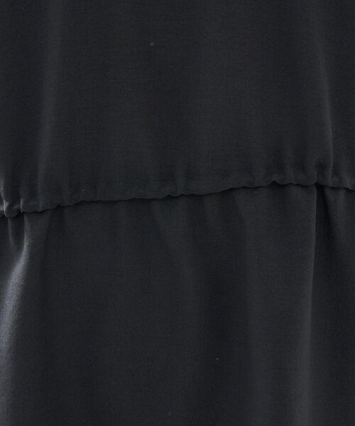un dix cors(アンディコール)の「リネンライクドロストジレ(ベスト・レディース・モカ/ブラック・FREE)」の5枚目の写真