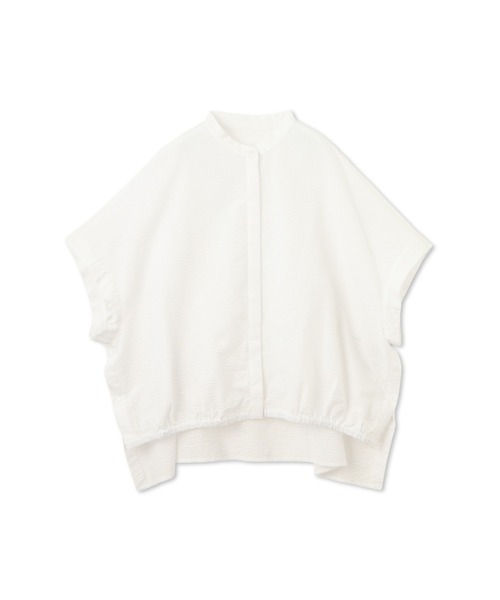 LAUTREAMONT(ロートレアモン)の「【WEB限定】バンドカラーブラウス≪手洗い可能≫(シャツ/ブラウス・レディース・ブラック/ホワイト/ベージュ・9号)」の10枚目の写真