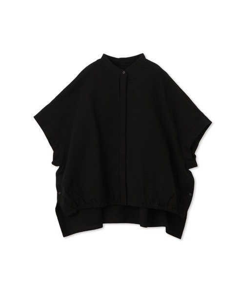 LAUTREAMONT(ロートレアモン)の「【WEB限定】バンドカラーブラウス≪手洗い可能≫(シャツ/ブラウス・レディース・ブラック/ホワイト/ベージュ・9号)」の9枚目の写真