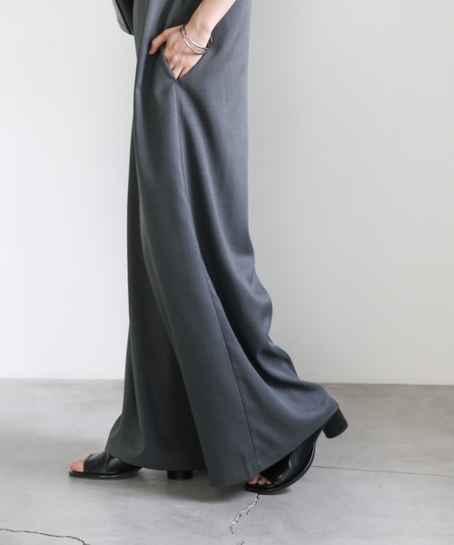 ノースリーブワイドオールインワン（つなぎ/オールインワン）｜select