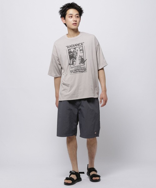 Dickies(ディッキーズ)の「【Dickies(ディッキーズ)】別注ナイロンショートパンツ(その他パンツ・メンズ・チャコール/ベージュ/ブラック・MEDIUM/LARGE)」の4枚目の写真