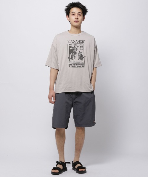 Dickies(ディッキーズ)の「【Dickies(ディッキーズ)】別注ナイロンショートパンツ(その他パンツ・メンズ・チャコール/ベージュ/ブラック・MEDIUM/LARGE)」の5枚目の写真