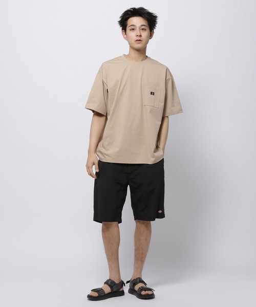 Dickies(ディッキーズ)の「【Dickies(ディッキーズ)】別注ナイロンショートパンツ(その他パンツ・メンズ・チャコール/ベージュ/ブラック・MEDIUM/LARGE)」の8枚目の写真