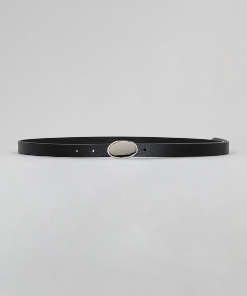 COMME CA MEN（コムサメン）の「Andrea Greco ナローベルト（ベルト・メンズ・ブラック/ダークブラウン・FREE）」の2枚目の写真