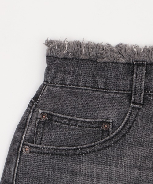 WEGO（ウィゴー）の「WEGO/フリンジロングスリットデニムスカート（デニムスカート・レディース・コバルトブルー/ブラック系3・FREE）」の19枚目の写真
