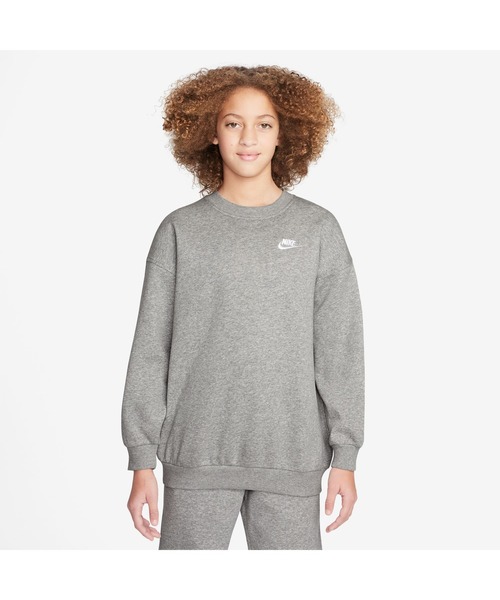 セール】NIKE/ナイキ YTH ガールズ NSW OV L/S クルー