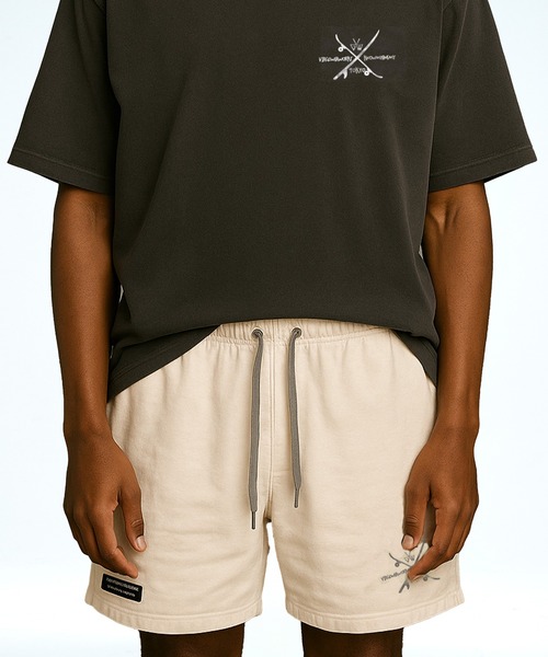 VIRGOwearworks（ヴァルゴウェアワークス）の「Slacktail cruise shorts（スウェットパンツ・メンズ・ナチュラル/ブルー/ブラック・2/3/4）」の8枚目の写真