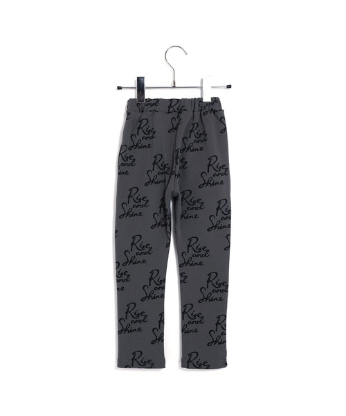 MAKE YOUR DAY（メイクユアデイ）の「3総柄リブパンツ■80～140cm（スウェットパンツ・キッズ・チャコールグレー/イエロー/ブラック・80/110/100/90/140/120/130）」の6枚目の写真