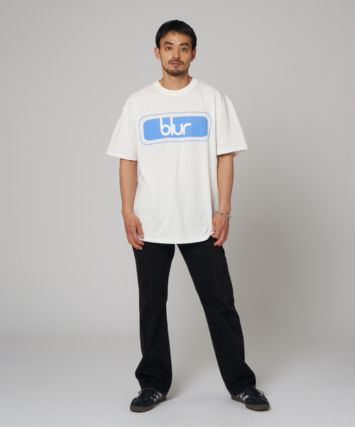 Insonnia PROJECTS（インソニアプロジェクト）の「INSONNIA PROJECTS(インソニア プロジェクト) for EDIFICE 別注 blur PL Tシャツ（Tシャツ/カットソー・メンズ・ホワイト/ブラック・2/1）」の3枚目の写真