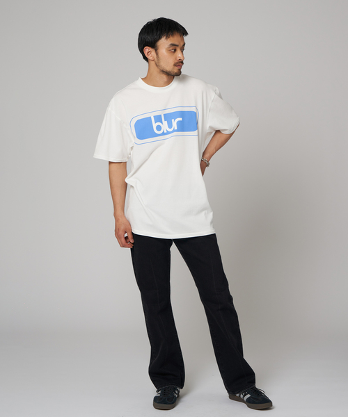 Insonnia PROJECTS（インソニアプロジェクト）の「INSONNIA PROJECTS(インソニア プロジェクト) for EDIFICE 別注 blur PL Tシャツ（Tシャツ/カットソー・メンズ・ホワイト/ブラック・2/1）」の4枚目の写真