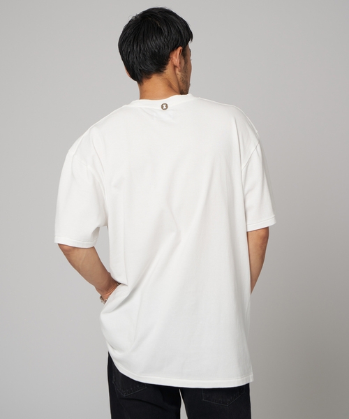 Insonnia PROJECTS（インソニアプロジェクト）の「INSONNIA PROJECTS(インソニア プロジェクト) for EDIFICE 別注 blur PL Tシャツ（Tシャツ/カットソー・メンズ・ホワイト/ブラック・2/1）」の8枚目の写真