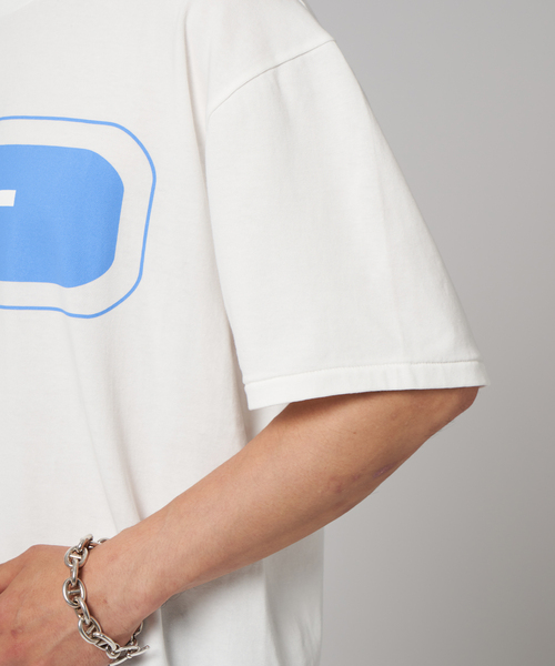 Insonnia PROJECTS（インソニアプロジェクト）の「INSONNIA PROJECTS(インソニア プロジェクト) for EDIFICE 別注 blur PL Tシャツ（Tシャツ/カットソー・メンズ・ホワイト/ブラック・2/1）」の11枚目の写真