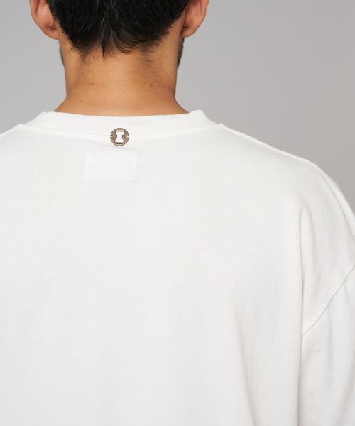 Insonnia PROJECTS（インソニアプロジェクト）の「INSONNIA PROJECTS(インソニア プロジェクト) for EDIFICE 別注 blur PL Tシャツ（Tシャツ/カットソー・メンズ・ホワイト/ブラック・2/1）」の12枚目の写真