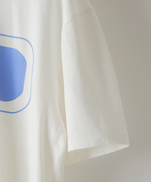 Insonnia PROJECTS（インソニアプロジェクト）の「INSONNIA PROJECTS(インソニア プロジェクト) for EDIFICE 別注 blur PL Tシャツ（Tシャツ/カットソー・メンズ・ホワイト/ブラック・2/1）」の15枚目の写真