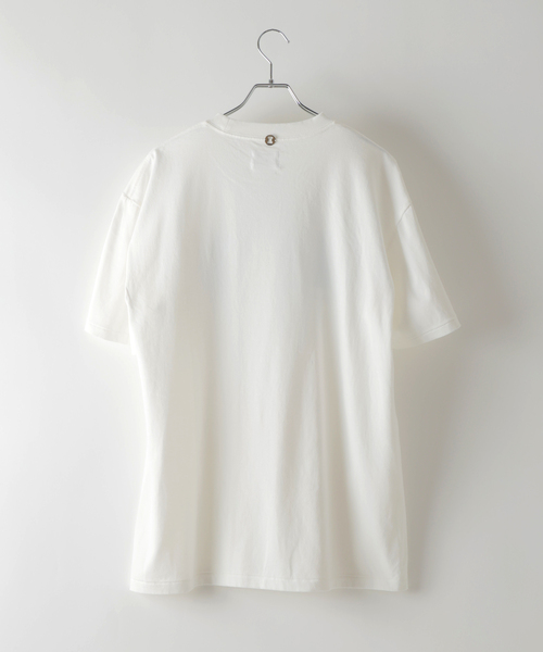 Insonnia PROJECTS（インソニアプロジェクト）の「INSONNIA PROJECTS(インソニア プロジェクト) for EDIFICE 別注 blur PL Tシャツ（Tシャツ/カットソー・メンズ・ホワイト/ブラック・2/1）」の18枚目の写真