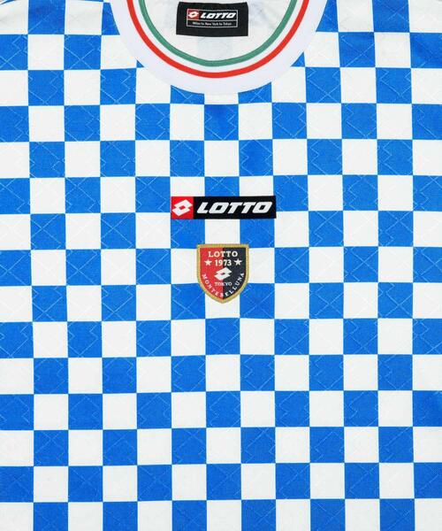 LOTTO（ロット）の「LOTTO　CHECKERD FLAG GAME SHIRTS（Tシャツ/カットソー・メンズ・ブラック/ブルー・MEDIUM/X-LARGE/LARGE）」の8枚目の写真