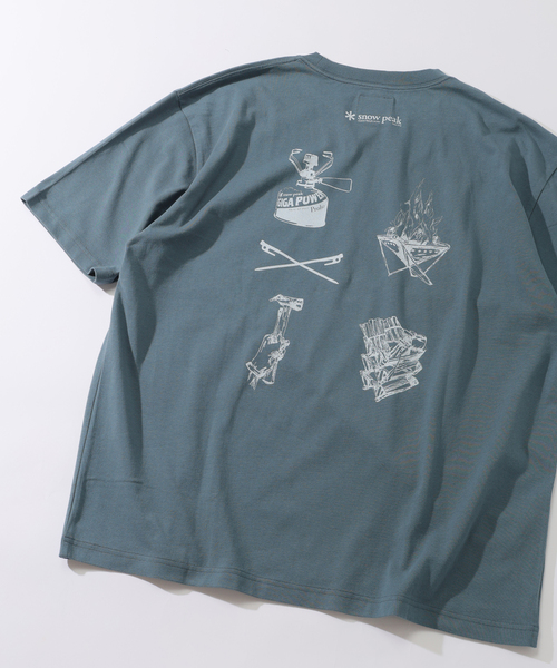 SNOW PEAK / スノーピーク 別注 ”GEAR” プリントTシャツ（T