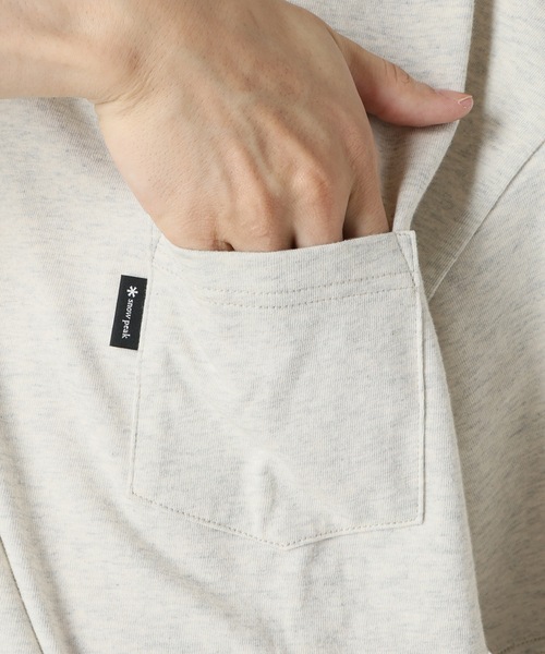 Snow Peak(スノーピーク)の「SNOW PEAK / スノーピーク 別注 ”GEAR” プリントTシャツ(Tシャツ/カットソー・メンズ・ブルー/ブラック系その他/アイボリー/ブラウン・SMALL/LARGE/MEDIUM)」の12枚目の写真